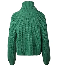 Chunky Wool Turtleneck Sweater