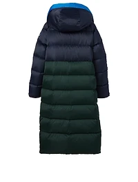 Oversized Satin Down Coat