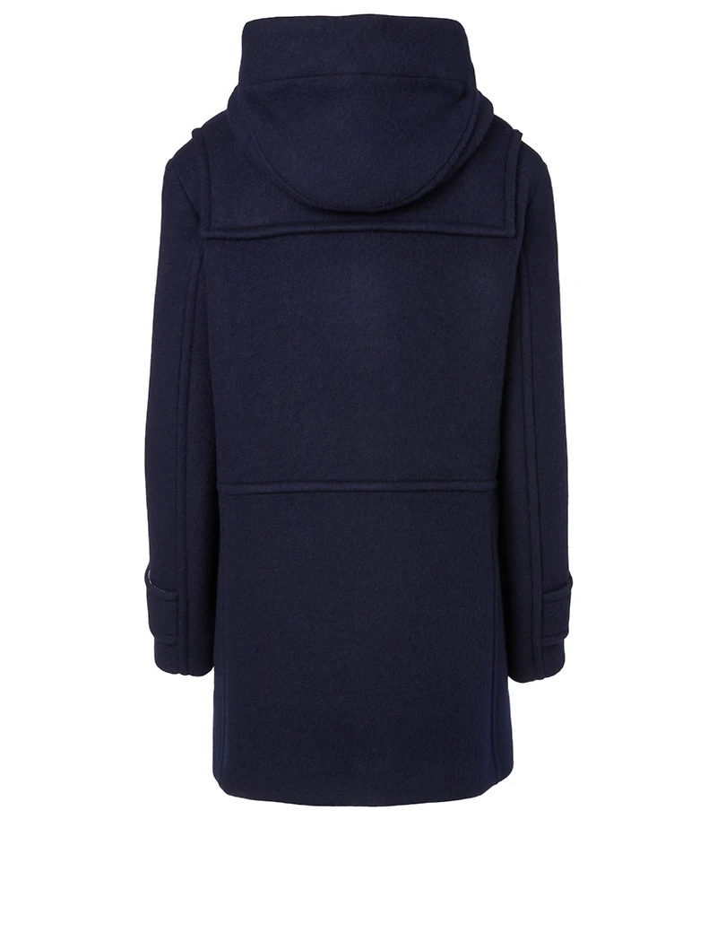 Wool Coat With Hood