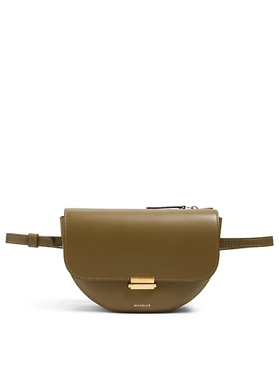 Anna Big Leather Belt Bag
