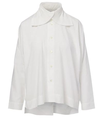 Pleat Collar Shirt