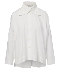 Pleat Collar Shirt