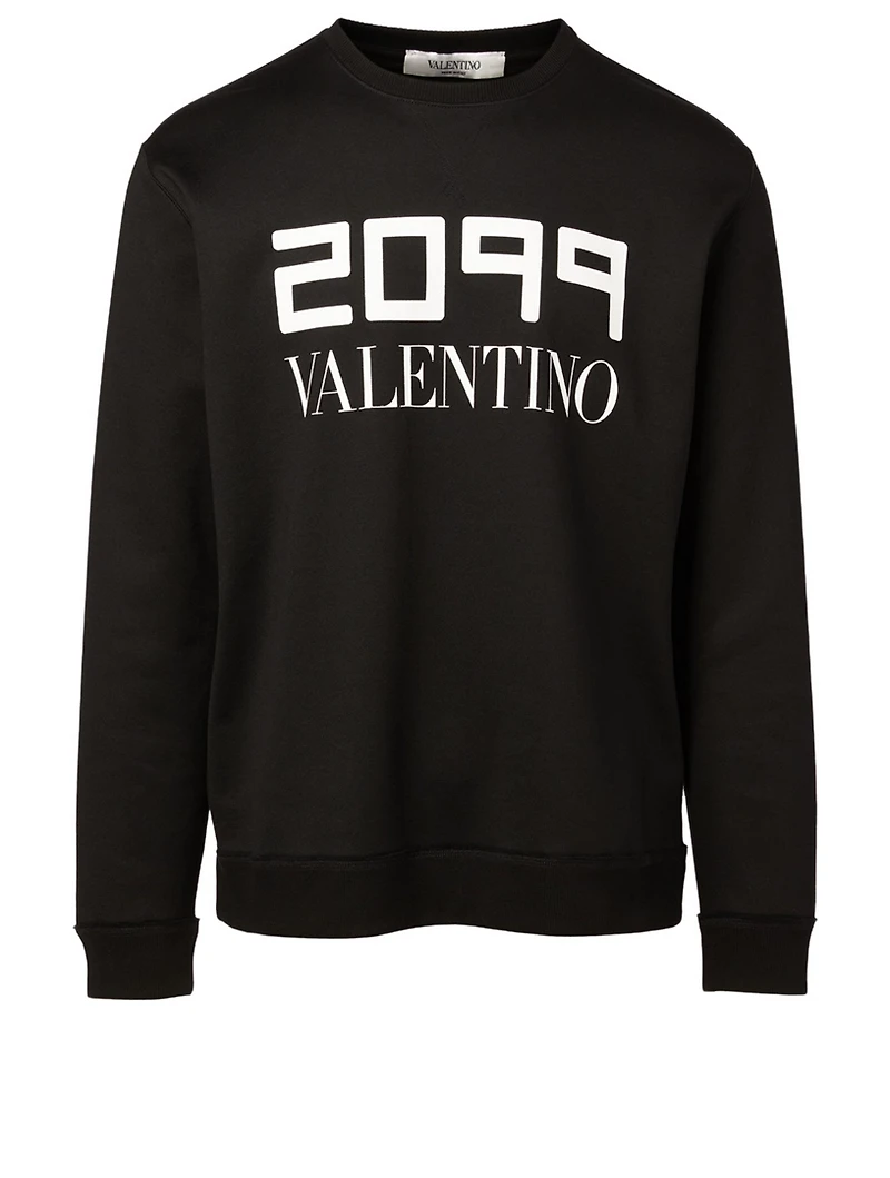 Cotton-Blend Sweatshirt 2099 Print