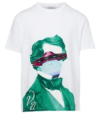 Undercover T-Shirt V Face UFO Print