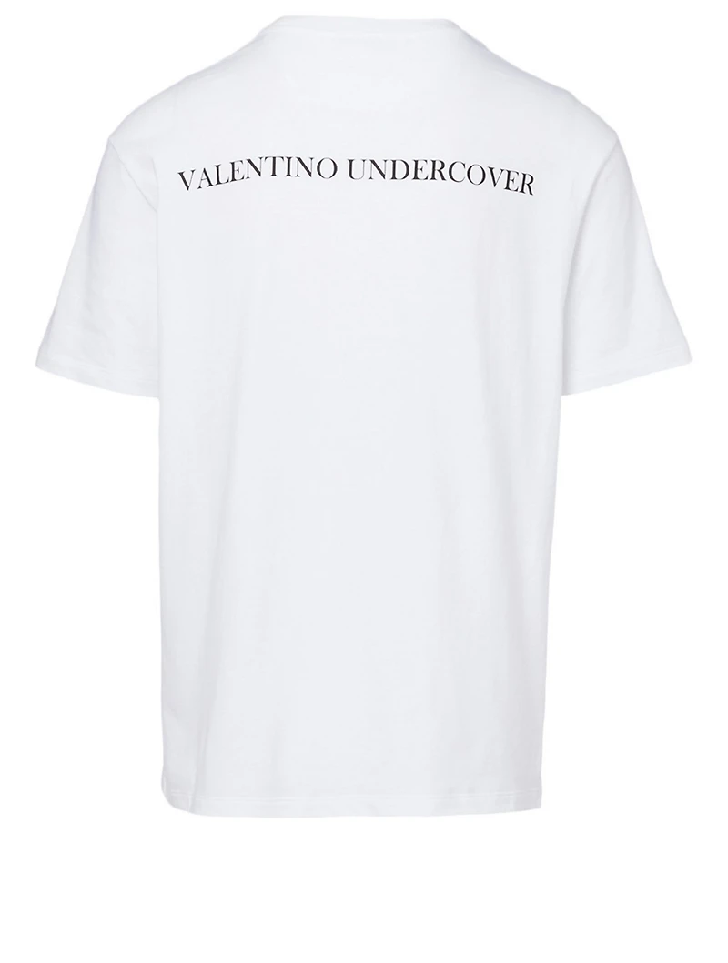 Undercover T-Shirt V Face UFO Print