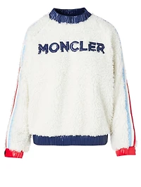 Textured Logo Sweater