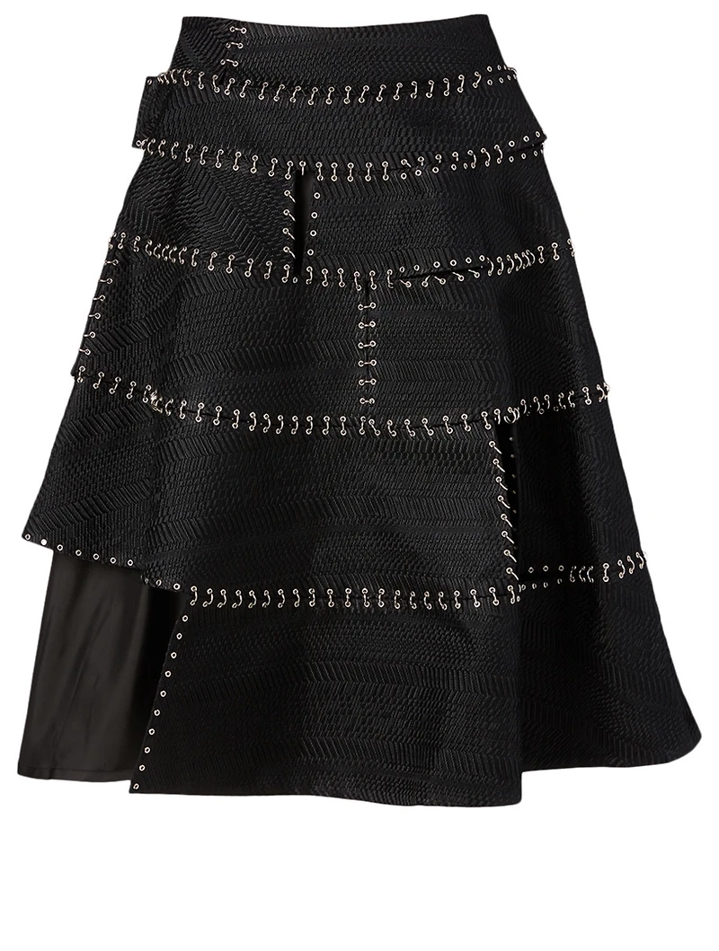 Textured Piercing Pants