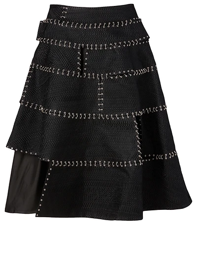 Textured Piercing Pants