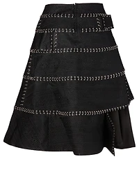 Textured Piercing Pants