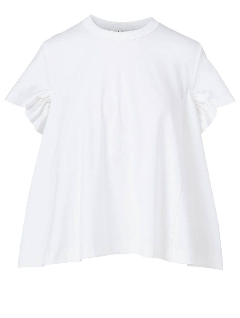 Cotton Crewneck Top