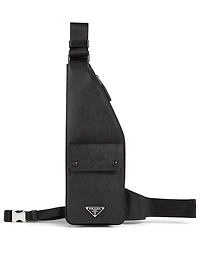 Saffiano Leather Crossbody Sling Bag