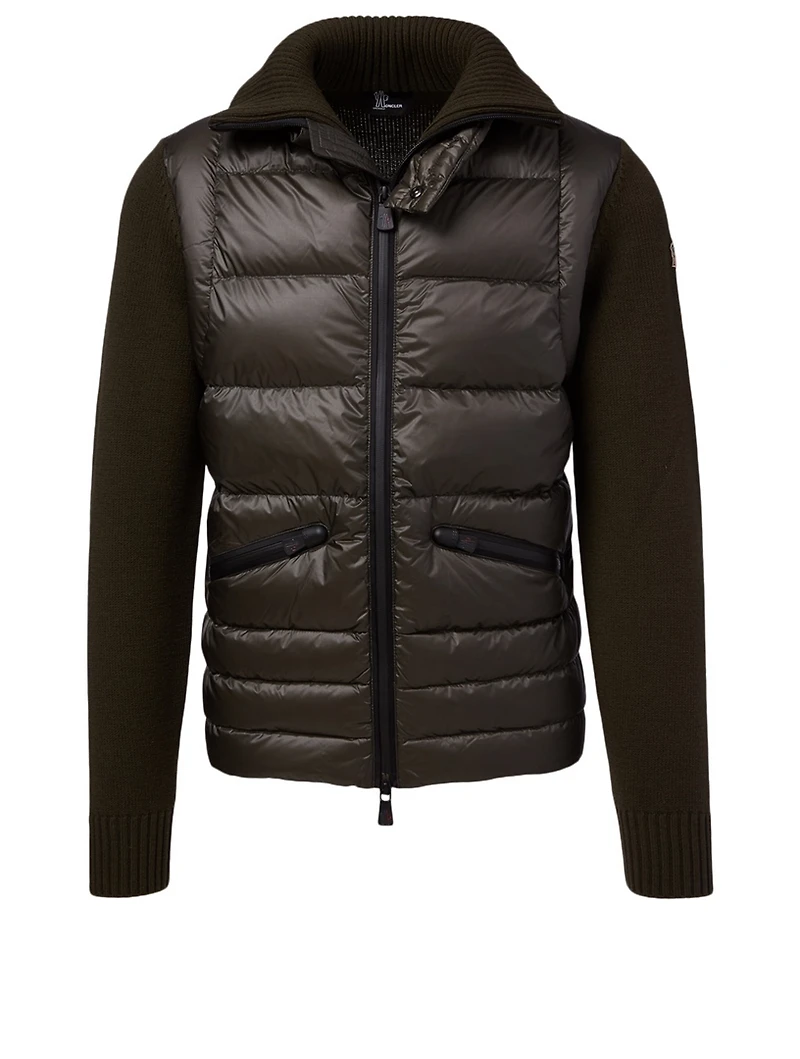 Quilted Zip Sweater