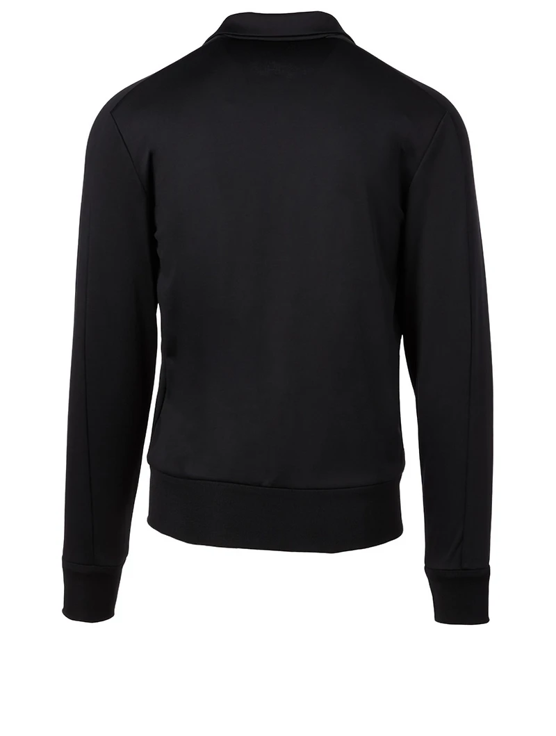 Zip Patch Sweatshirt