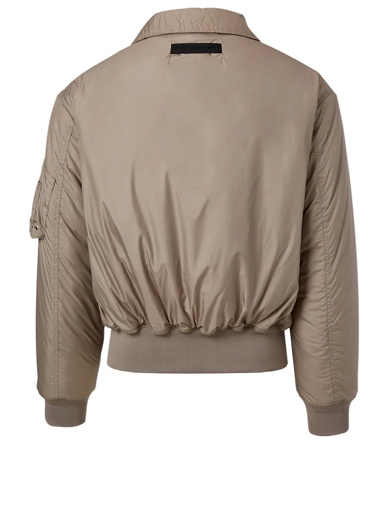 Bomber Jacket With Buckle