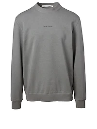 Cotton Logo Sweatshirt