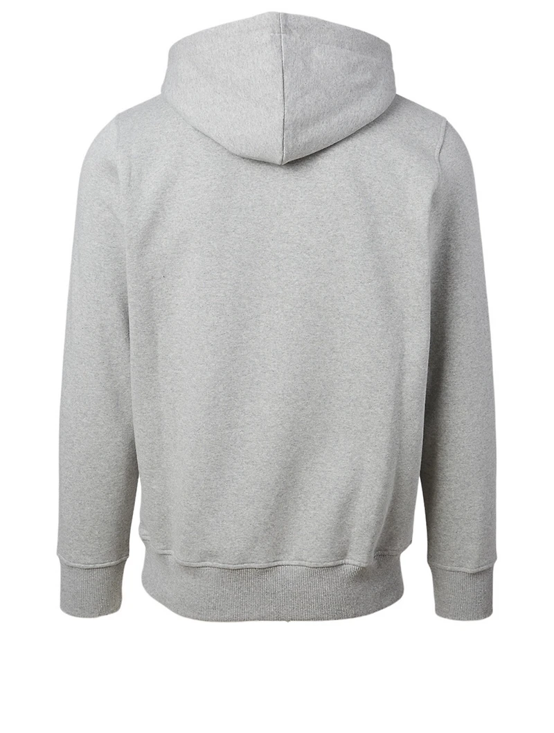Cotton-Blend Logo Hoodie