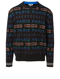 Wool-Blend Logo Sweater