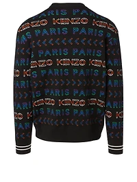 Wool-Blend Logo Sweater