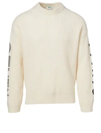 Wool-Blend Logo Sweater
