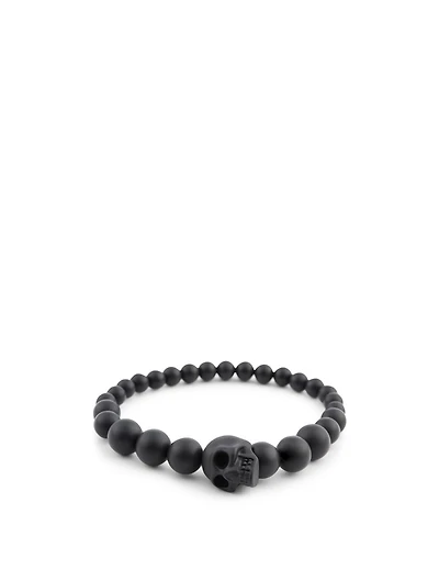 Beaded Skull Bracelet
