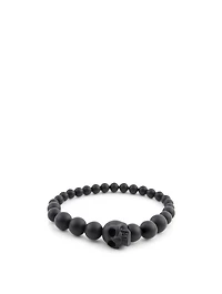 Beaded Skull Bracelet