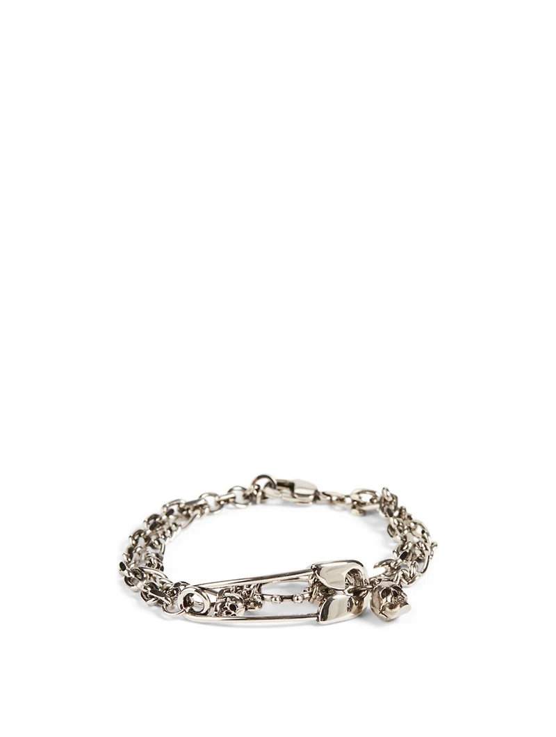 Safety Pin Bracelet