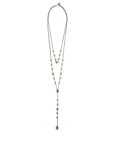 Spider Skull Necklace