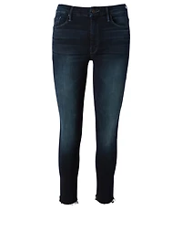 Looker High-Waisted Jeans With Fray