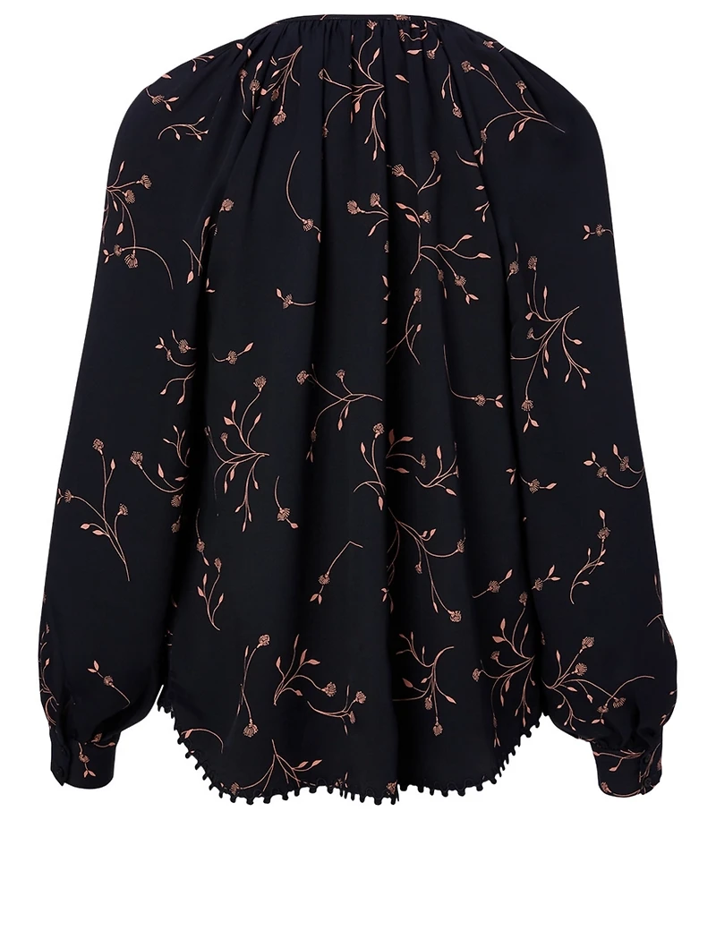 Allea Printed Blouse