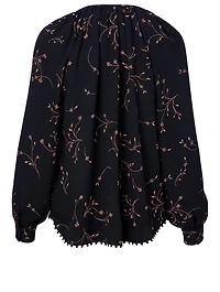 Allea Printed Blouse