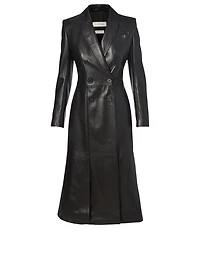 Leather Long Coat