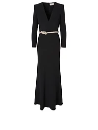 Crystal Knot Evening Gown