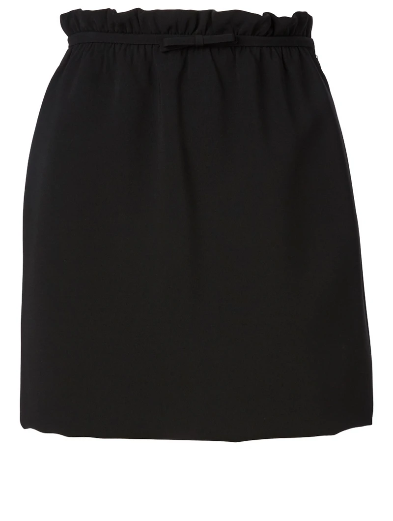 Faille Cady Mini Skirt