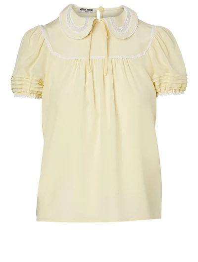 Silk Lace Top