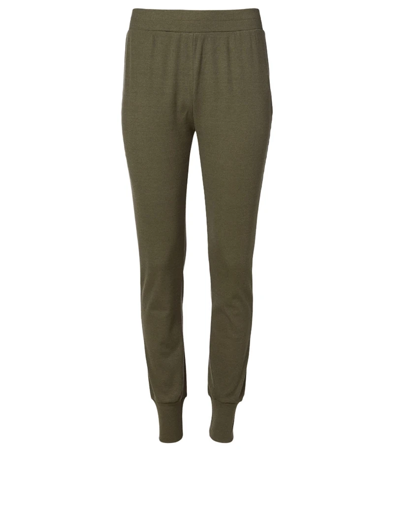Lyla Ribbed Jogger Pants