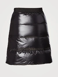 Down Mini Skirt