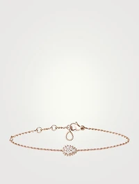 Serpent Bohème XS Motif Rose Gold Bracelet With Diamonds