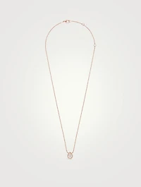 XS Serpent Bohème Gold Pendant Necklace With Diamonds