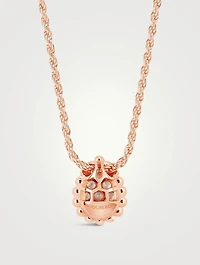 XS Serpent Bohème Gold Pendant Necklace With Diamonds