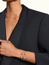 XS Serpent Bohème Gold Pendant Necklace With Diamonds