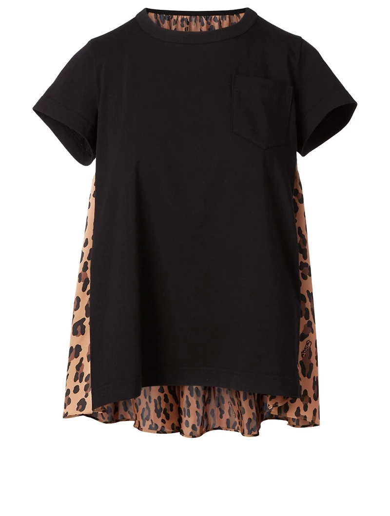 Cotton Chiffon T-Shirt