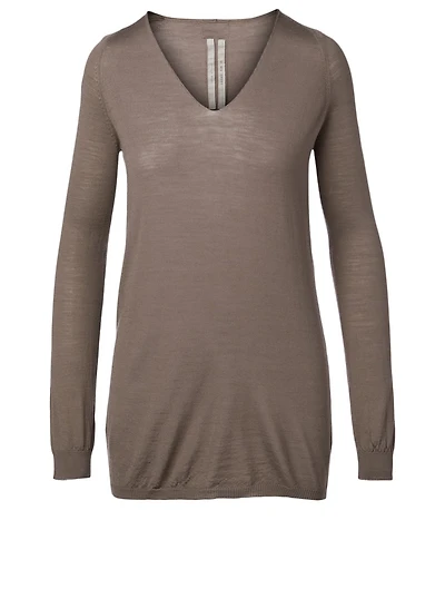 Wool V-Neck Sweater