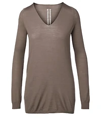 Wool V-Neck Sweater