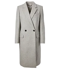 Wool And Cashmere Long Coat