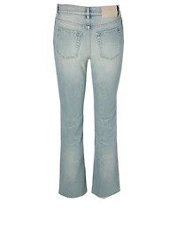Cotton Zip Jeans