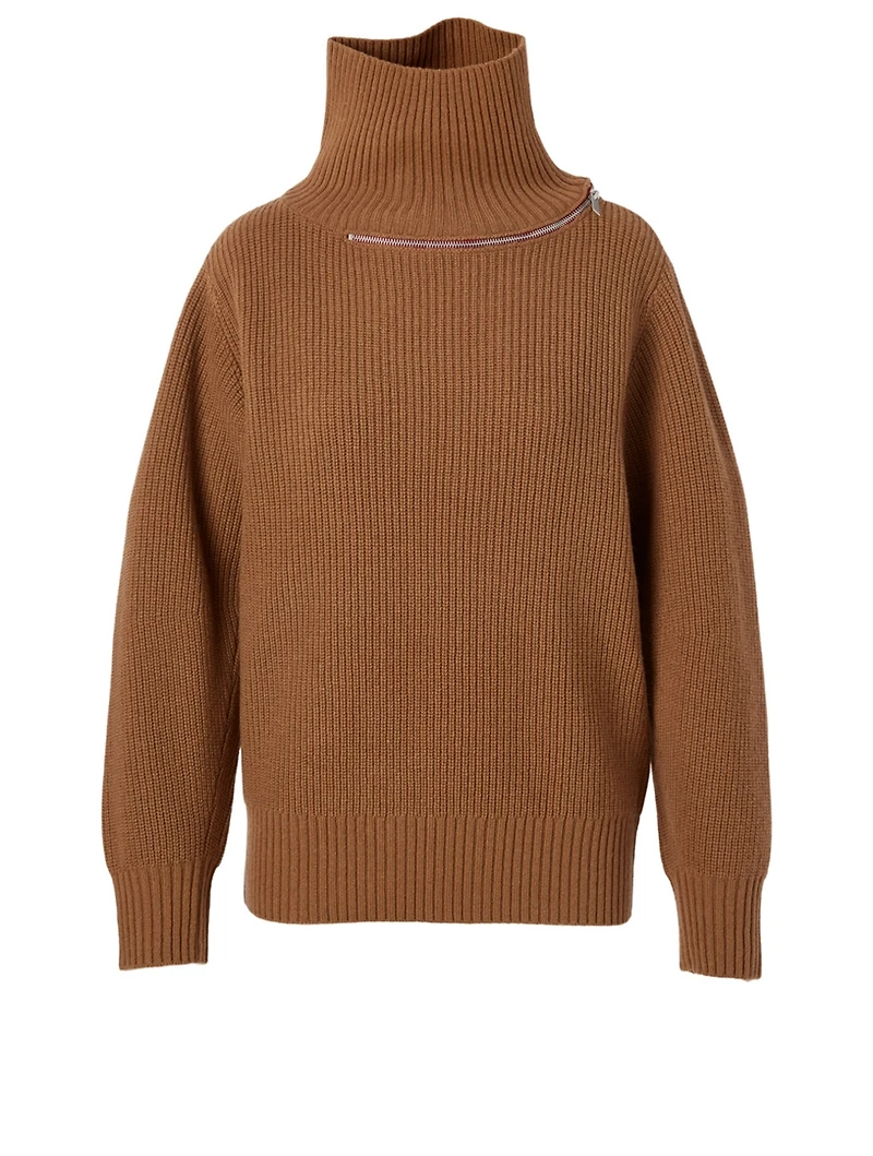 Wool Zip Sweater