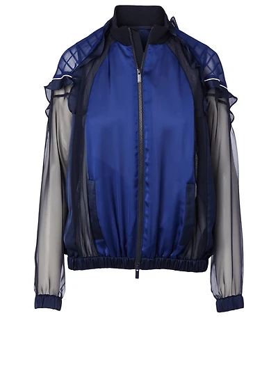 Check Blouson Jacket