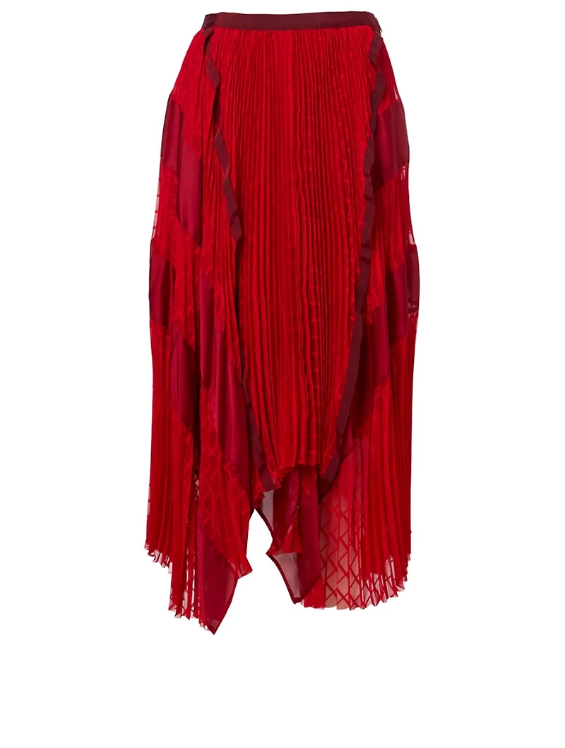 Chiffon Midi Skirt
