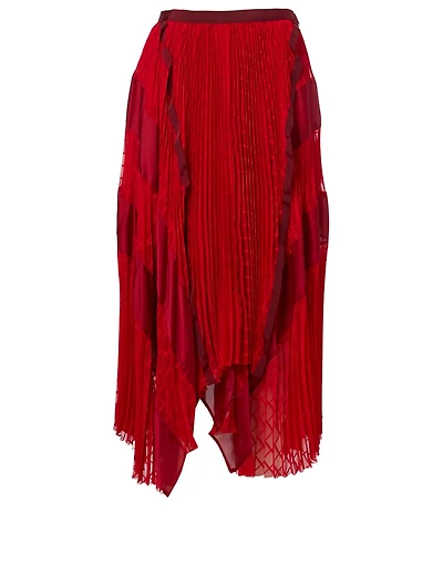 Chiffon Midi Skirt