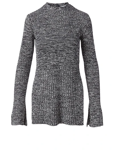 Long-Sleeve Tunic Sweater